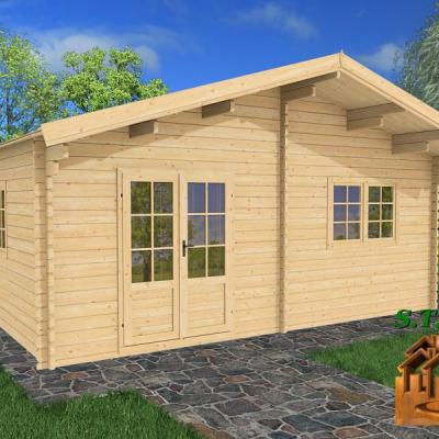 Chalet en bois pas cher habitable