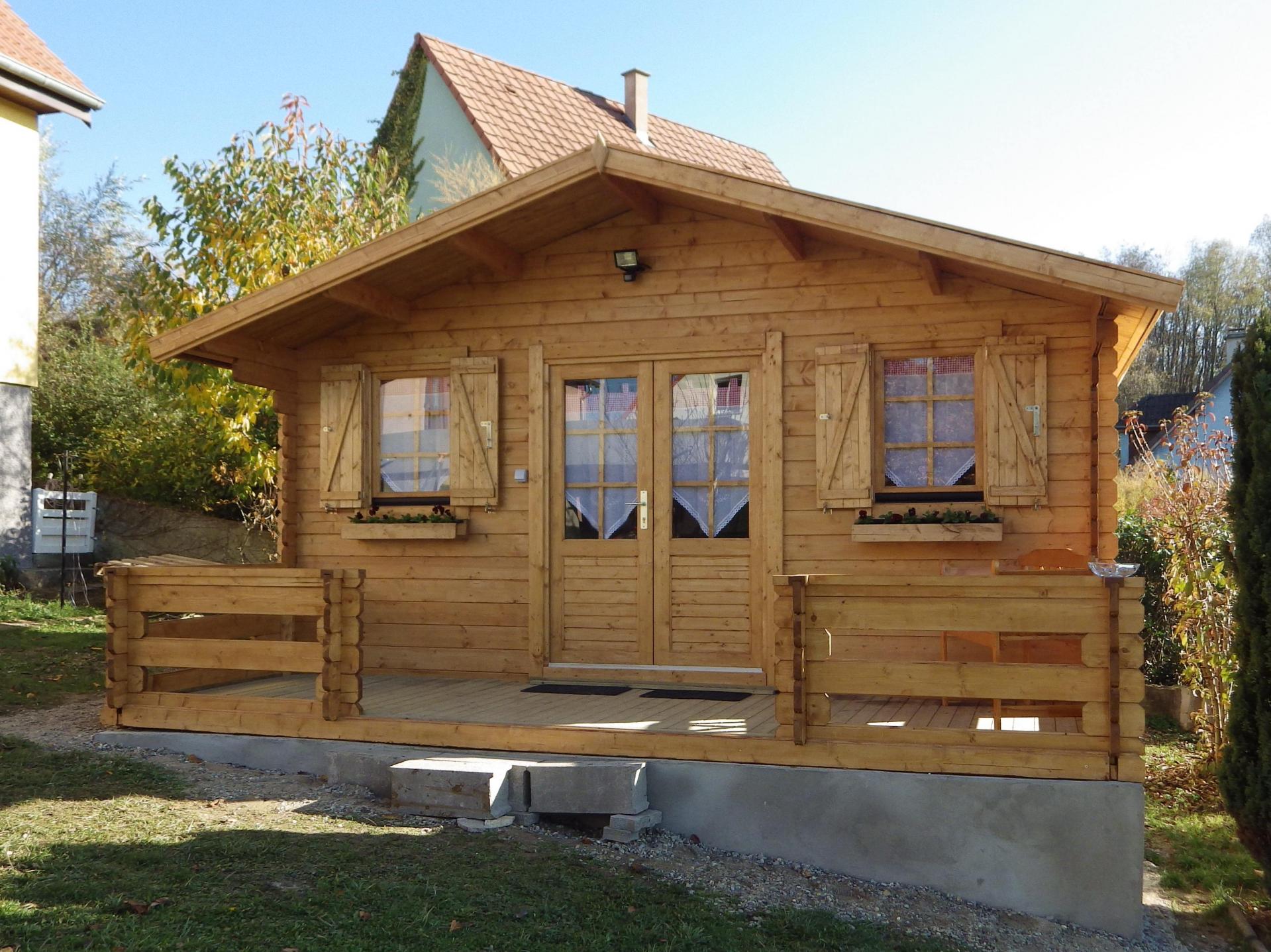 Maison en bois à vendre - Chalet et ossature en bois - Espaces