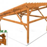 Pergola en bois 1015xl stmb construction 1