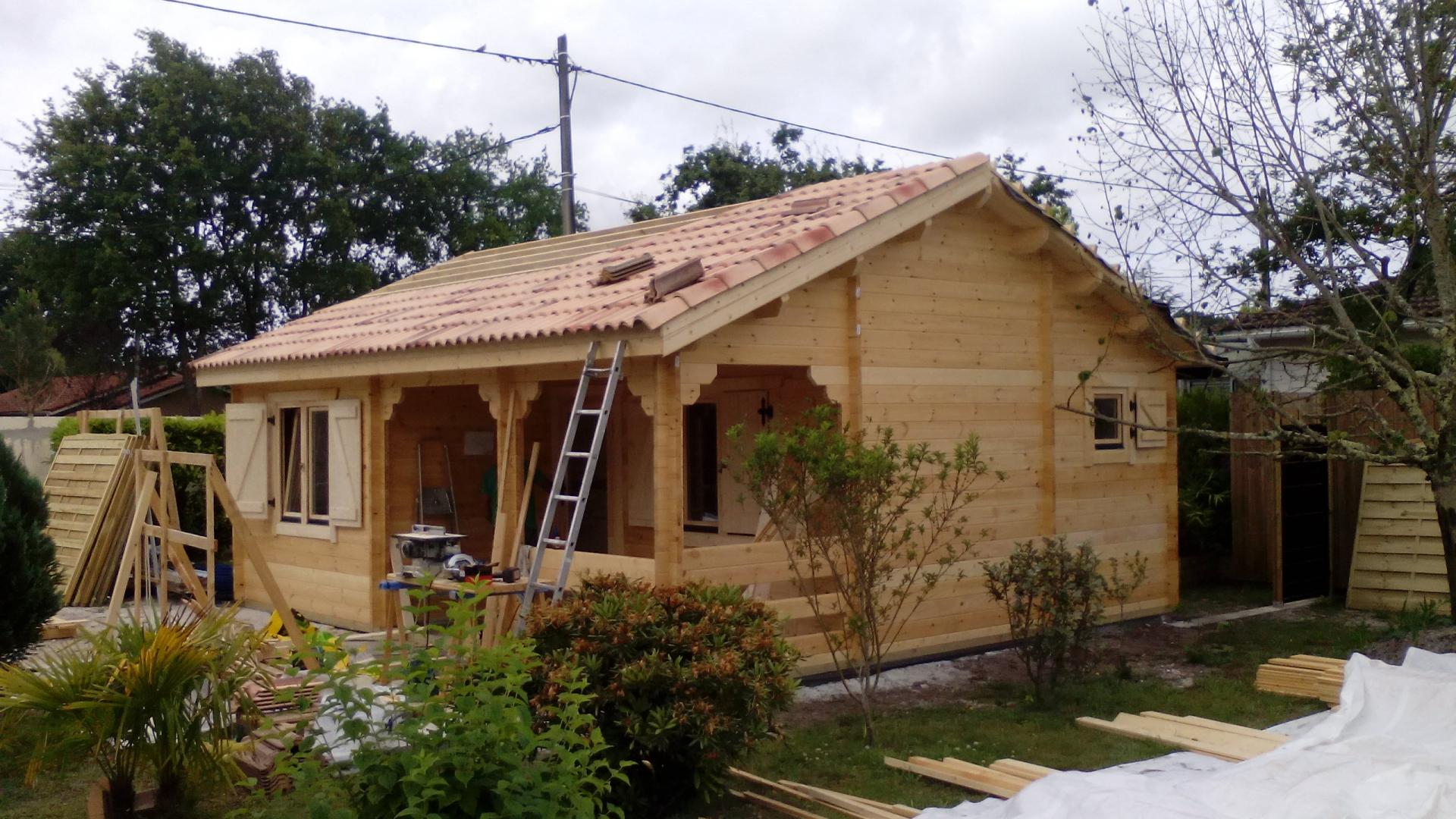 Chalets en bois habitables, maisons de jardin - STMB Construction