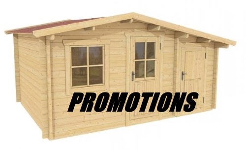 Promo chalet bois